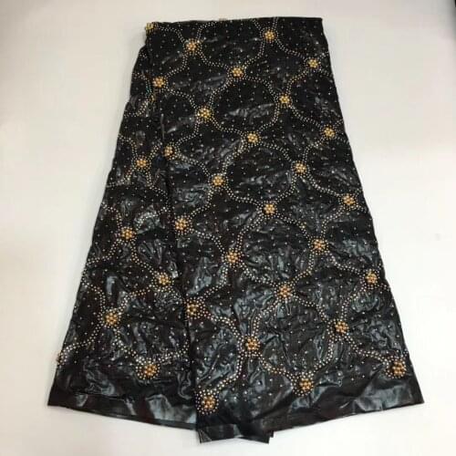 Bazin riche getzner 2020 nouveau heavy bead lace bazin autriche african lace fabric bazin brode gele headtie7y