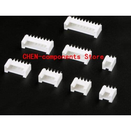 20pcs HY2.0 2P/3/4/5/6/7/8/10P Straight pin 2.0mm pitch connector with buckle and lock connector