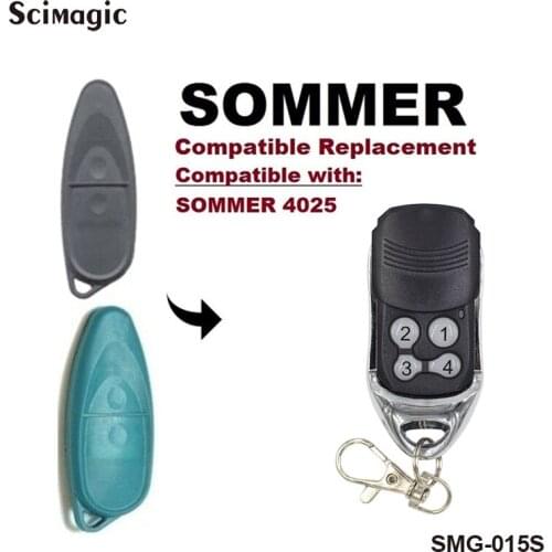 SOMMER APERTO 4025 4021 Replacement Garage Door Gate Remote Control 868 MHz Rolling Code SOMMER Command Key Fob