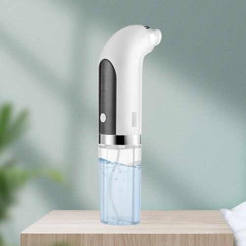 Nano Bubble Blackhead Remover Strong Suction Vacuum Cleaner Face T Zone Nose Pores Deep Cleansing Skin Mouisture Brighten Device