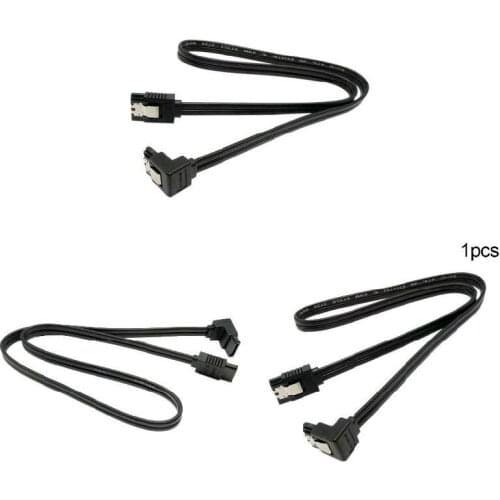 SATA 3.0 Cable SATA III 6GB/s Right Angle 90 Degree for HDD Hard Drive 40cm EM88