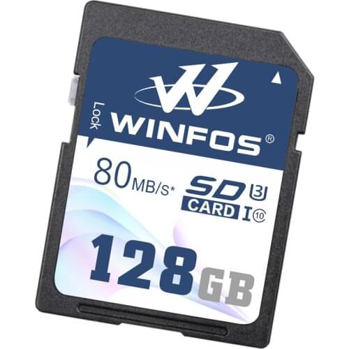 Winfos SD Memory Card 128gb 64gb 32gb class 10 sd card 8gb 16gb Transflash SD/HC SDXC TF Card flash memory UHS-I U3