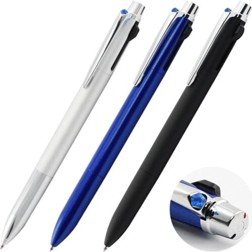 Mitsubishi Uni 0.7mm Deluxe Edition metal shell SXE3-3000 Smooth Ballpoint Pens For Gift Office School Business Conference