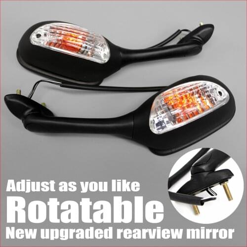 Side Rearview Mirror Turn Signal Light Fit for GSXR600 GSX-R 750 GSXR 1000 2006 - 2017 K6/K8/K11 GSXR750 GSXR1000 2007 2008 2009
