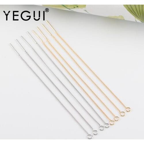 YEGUI M1078,jewelry accessories,18k gold plated,copper metal,rhodium plated,charms,jewelry making,diy accessories,20pcs/lot