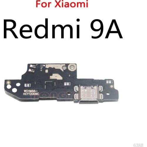 30PCS/Lot For Xiaomi Redmi 9 9A USB Charging Dock Port Socket Jack Plug Connector Charge Board Flex Cable