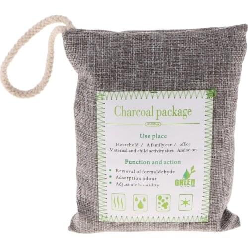 4x200g Bamboo Charcoal Deodorizer Air Freshener Remove Odor for RV, Camper, SUV, Car, truck, Closet, Storage - Non fragrant