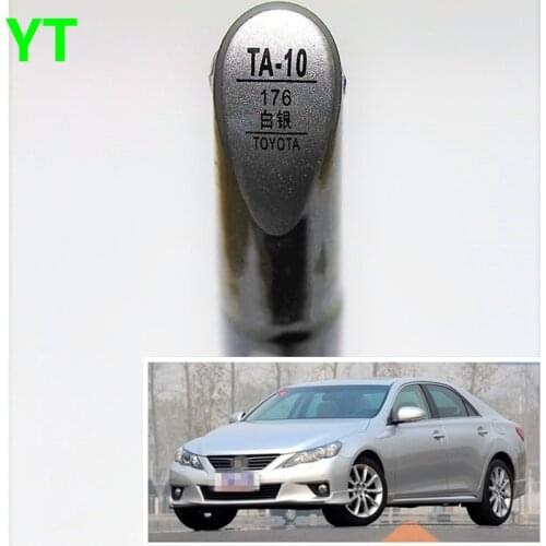 Car scratch repair pen, auto paint pen silver color for Toyota Vios Corolla Reiz vois highlander Crown RAV4 Camry Yaris