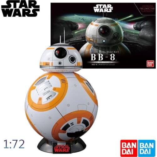 Bandai Star Wars PG 1/72 BB-8 Anime Figures The Force Awakens Metal Coloring Assembly Model Collectable Toys Birthday Present
