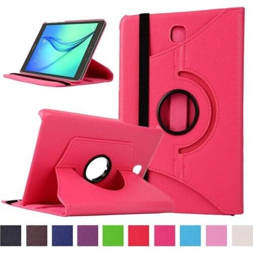 360 Degree Rotating Cover Case For Samsung Galaxy Tab A 8.0"SM-T350 T355 P350 T380 T387 T290 P200 8"Tablet PU Leather Stand Case