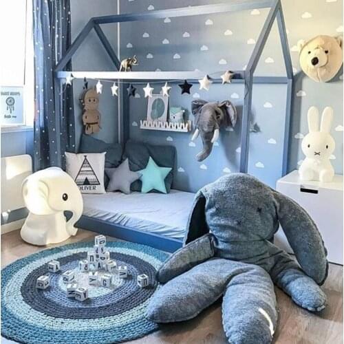 INS Kids Play Game Mats Carpet Rugs Mat Rabbit Crawling Blanket Floor Carpet Toys Baby Room Decoration Photo Props Accessories