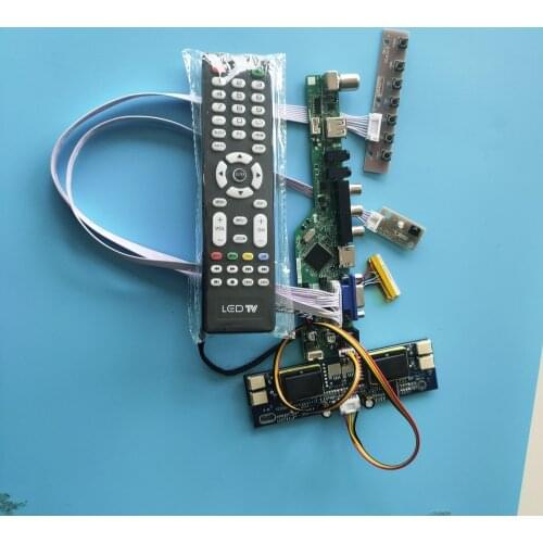 For LM230WF1-TLAA Digital Signal 1920X1080 23" Controller Driver Board New LCD HDMI VGA AV kit Module 4 lamps TV USB 30pin