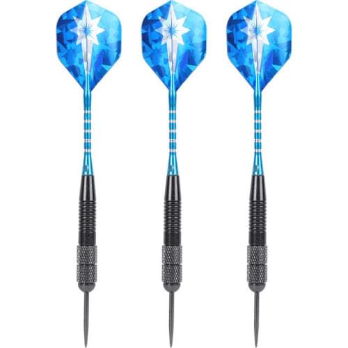 3pcs 26g Dart Professional Quality Dart Needle Pure Copper Plating Tungsten Anti-fall Hard Accessory with Blue Rod