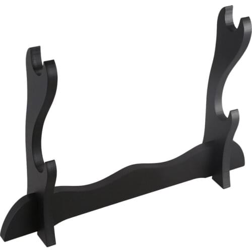 2 stage support stand for Samurai Katana Sword Wakizashi Baton