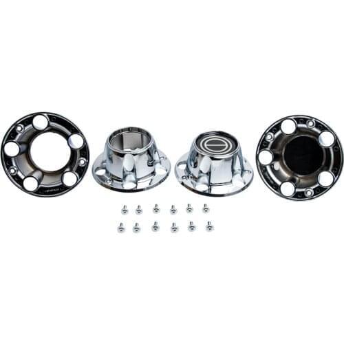 Wheel Hub 4x4 Center Cap Set w/ 2 OPEN For FORD BRONCO F-150 F150 VAN 1980-1996 For Ford Van 1992-1996 (4WD Models Only)