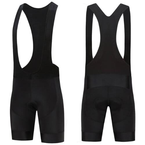 Summer New Strap 9D Gel Cushion Mens Black and White Cycling Jersey Shorts
