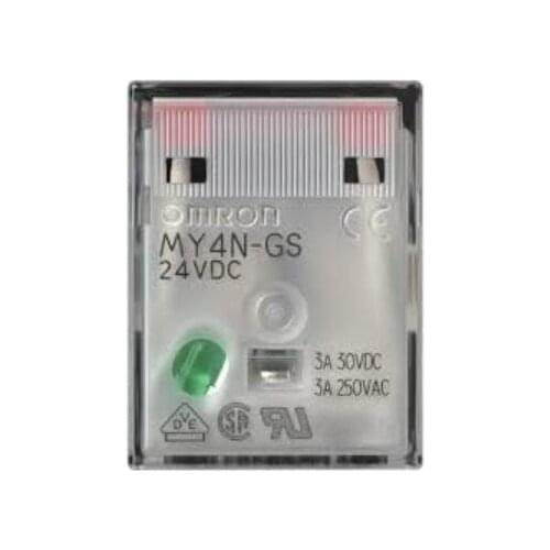 MY4N-GS DC24 BY OMZ/C MY4 5109G 24VDC | 4NO+4NC | 6A Intermediate relay