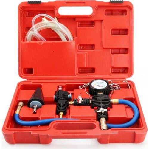 Car radiator cooling antifreeze replacement tool kit