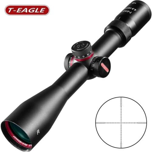 4.5-18X44 SF Hunting Riflescopes Side Parallax Glass Etched Reticle Turrets Lock Reset Fixed Scope 8X Cross Magnification Scope