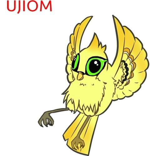 UJIOM Cute Birb Bedroom Accessories Living Room Decor Wall Stickers Moisture Proof Bathroom Kitchen Decor Poster Decals