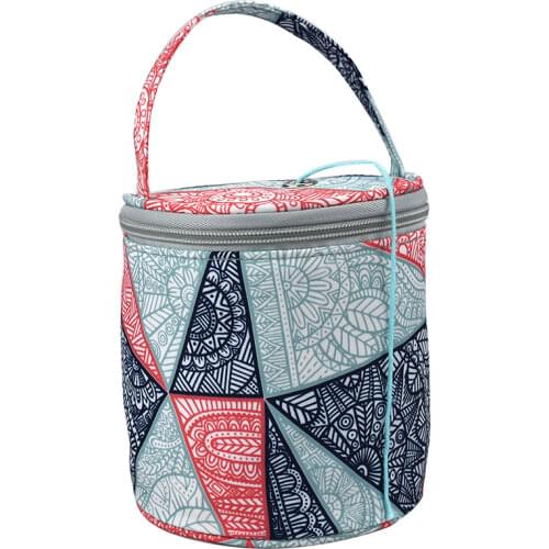 Knitting Yarn Round Crochet Bag Knitting Needles Yarn Tote Organizer DIY Craft Woolen Storage Basket Sewing Tool Accessories Bag