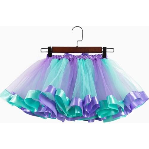 Baby Girl Skirts Princess Tutu Skirt Baby Girls Clothes Rainbow Kids Party Tutu for Girls Skirts Children Ball Gown Clothes