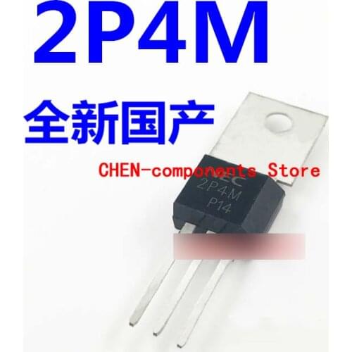 10pcs New original one-way SCR 2P4M TO-202 package 2A400V