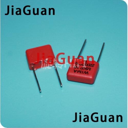 10PCS RED WIMA MKP10 2200PF 2000V p10mm original new MKP-10 222/2000V audio 2.2nf film 222 PCM10 hot sale 0.0022UF 2KV