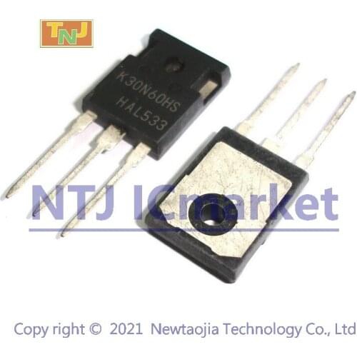 5 PCS K30N60HS TO-247 SKW30N60HS IGBT in Trench and Fieldstop technology