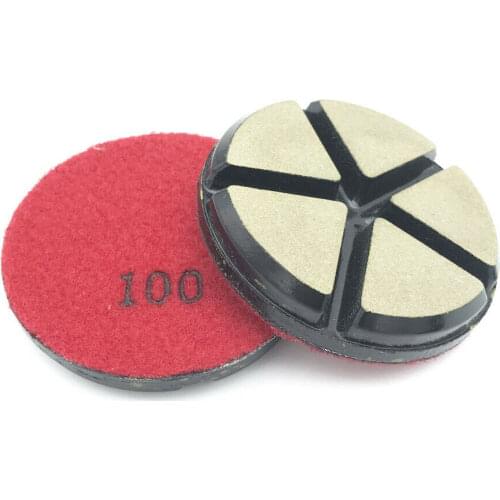 3" 3inch 80mm Ceramic Transitional Diamond Grinding Pads wet/dry use