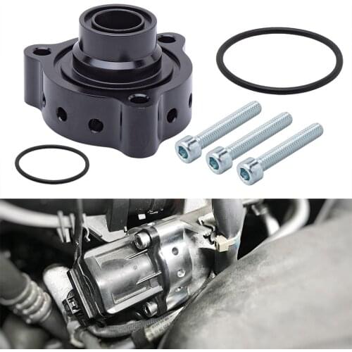 Aluminum black turbo blow off valve bov sound Adaptor for Mercedes A180, A250, CLA 250 & GLA 250 FMSPMER