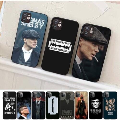 Peaky Blinders Phone Case for iPhone 8 7 6S Plus X 5S SE 2020 XR 11 12 mini pro XS MAX