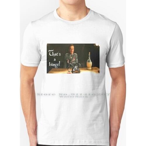 Thats A Bingo! T Shirt 100% Pure Cotton Bingo Hans Landa Inglourious Basterds Quentin Tarantino Christoph Waltz