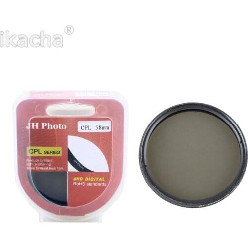 DSLR Camera Lens Filter CPL Polarizer Filter 49mm For Nikon Sony For Canon EOS 700D 650D 600D 550D 100D 1200D 7D 70D 60D 5D