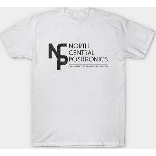 North Central Positronics TShirt The Dark Symbol Logo Tower Firma Firmenlogo