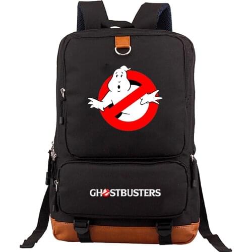 Cool Ghostbuster Backpack Students Boys Girls Rucksack Fashion Casual High Quality Fashion Travel Mochila for Men Women Teens