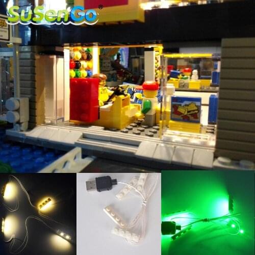 SuSenGo LED Light Kit DIY Light For House Model Accessory Bricks Light UP Toys Decorate Classic Brand Building Blocks