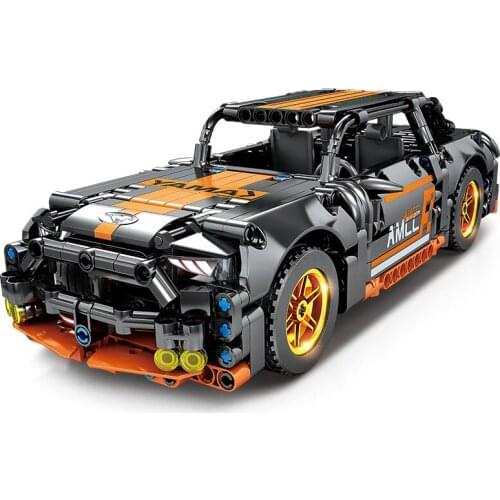 City Science And Technology Educational Building Blocks Toys For Kid Boys 6Years DIY Birthday Gift Racing Car Models Small Brick