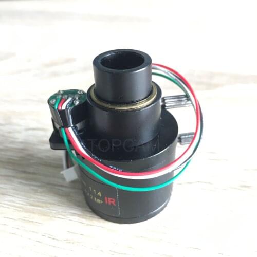 Megapixel Motorized Zoom Lens 1/2.7" 2.8-12mm Varifocal Lens F1.4 M12 Mount DC Iris Auto IR CCTV Security Camera Lens