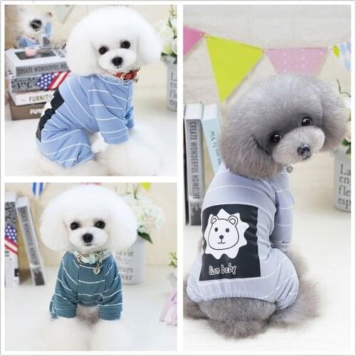 Cute Pet clothing soft breathable dog cat clothes pet dog coat dog quadrangle clothing Teddy Chihuahua