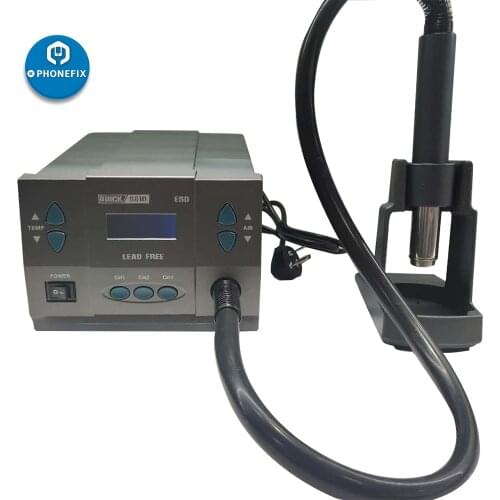 1300W Quick 881D Rework Station Quick 856AD Hardcover Edition + Quick 861DW Flagship Edition Circuit Board BGA Desoldering Tool