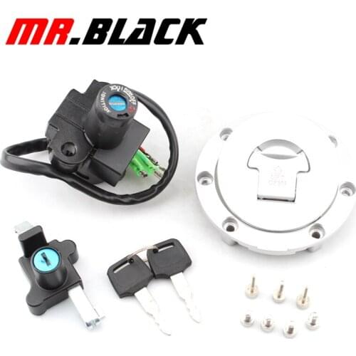 Motorcycle Ignition Switch Fuel Gas Tank Cap Cover Seat Lock Kit for Honda NSR 125 / NSR125 1993-2000 2001 2002 2003 2004