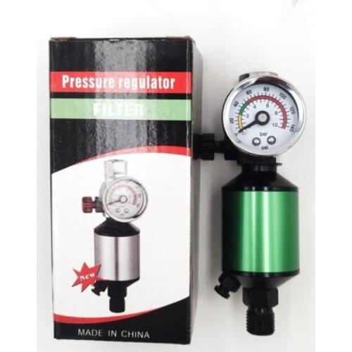 Pneumatic Spray Gun Pressure Regulator Oil-Water Separator Gauge Air Spray In-Line Paint Spray Gun Valve Filter Air Regulator