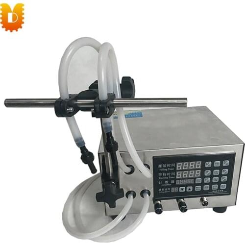 Numerical Control Semi Automatic Drinks Beverages Mineral Water Liquid Filling Machine