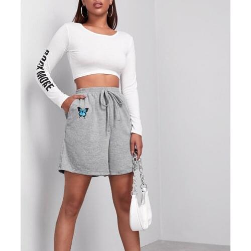 Женские завышенные шорты Puloru China At AliExpress