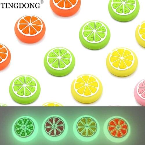 Luminous Silicone Analog Thumb Stick Grips Caps for Nintend Switch/LITE NS JoyCon Controller Sticks Cap for Joy Con Cover