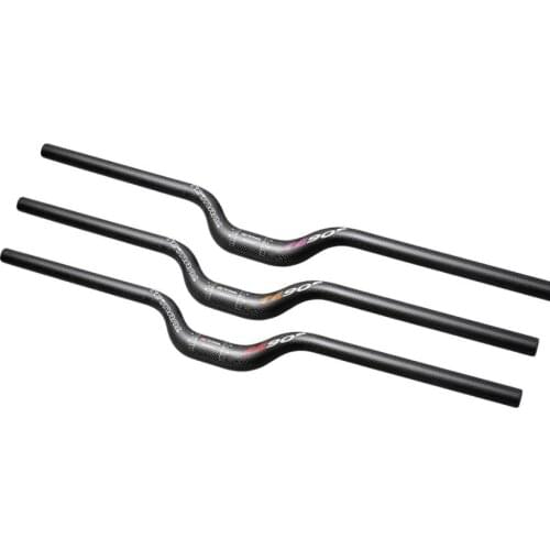 TE90sl full carbon handlebar riser bar 3K T700 carbon 25.4mm 31.8mm