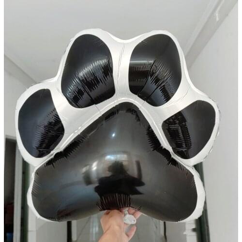 Puppy Paw Balloons Dog Paws Prints Balloons Cat Birthday Party Decorations Helium Balon 1ST Baby Shower