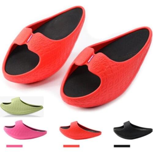 Womens Swing Shoes Lose Weight Slippers Fashion Fitness Body Building Leg Slimming Summer Slides Sports and Fitness Shoes
