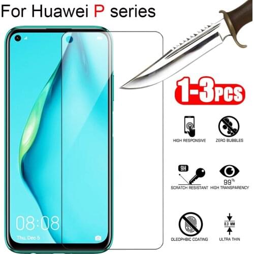 1-3PCS Screen Protector For Huawei P40 Lite Protective Glass For Huawei P30 P40 Lite E P Smart Z Plus Pro 2019 Tempered film